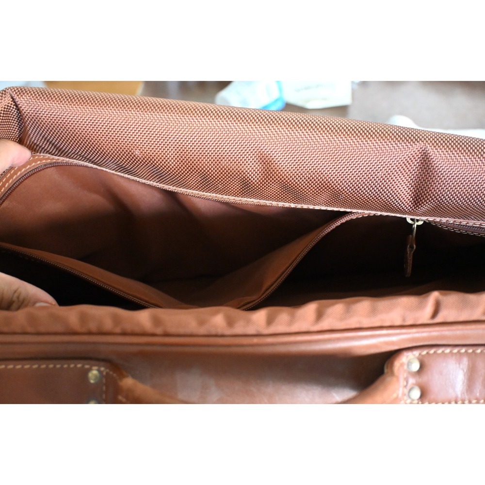 Vintage Coach 2005 Leather Briefcase Messenger Bag Brown 0502 USA - Picture 5 of 16